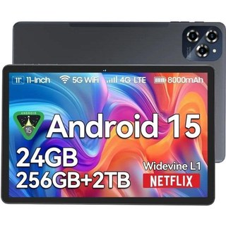 Tablette TABWEE W90 4G 11" 24 Go 256 Go Gris