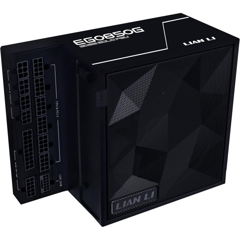 Lian Li EG0850G unité d'alimentation d'énergie 850 W 24-pin ATX 3.1 Noir