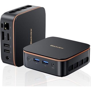 Mini PC Blackview MP20 AMD Ryzen 3 3300U 16 Go 512 Go SSD Radeon Vega 6 Windows 11 Pro Noir