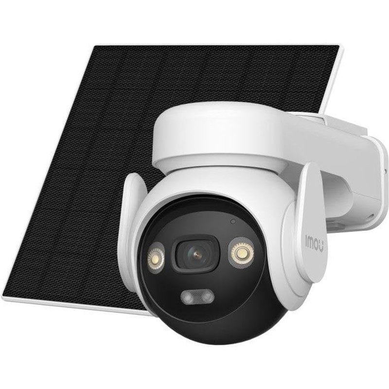 Caméra de surveillance Imou AOV PT 3K Vision Nocturne Extérieure IA Alarme Panneau Solaire