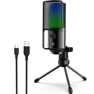 Microphone Fifine K669PRO3 USB-C cardioïde RGB bouton mute