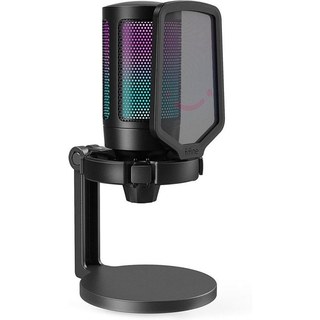 Microphone Fifine AmpiGame A6NEO USB-C cardioïde RGB avec mute rapide