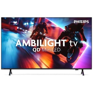 TV Philips QD MiniLED 55MLED920 55" 4K UltraHD 120 Hz Smart TV Titan OS Dolby Vision Ambilight