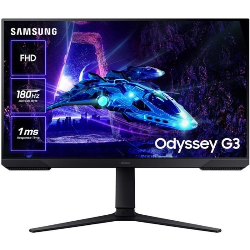 Moniteur Samsung 32″ 1080P 180 Hz VA FreeSync Hauteur Eye Saver Sans cadre HDR10