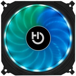 Écran Hiditec 120 mm N10 ARGB avec refroidissement par air et 16 LED, modes d'éclairage haute