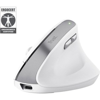 Rato Semi Fio Ergonomique Trust Bayo Ii 2400 Dpi Blanc