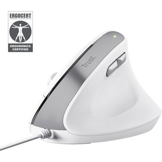 Trust Bayo Ii Souris Ergonomique 2400 Dpi Blanc