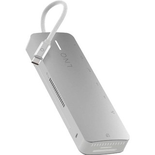 Hub USB-C Linq 9 en 1 Pro Studio SSD NVMe M.2/HDMI 4K/USB-C PD 140 W/Ethernet 2,5 Gbit/s