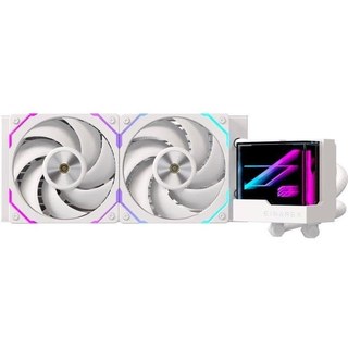 Refrigeración Líquida Einarex EXWC-VX-1240R-W 240 mm 2 Ventilateurs RGB Miroir Infini Blanc