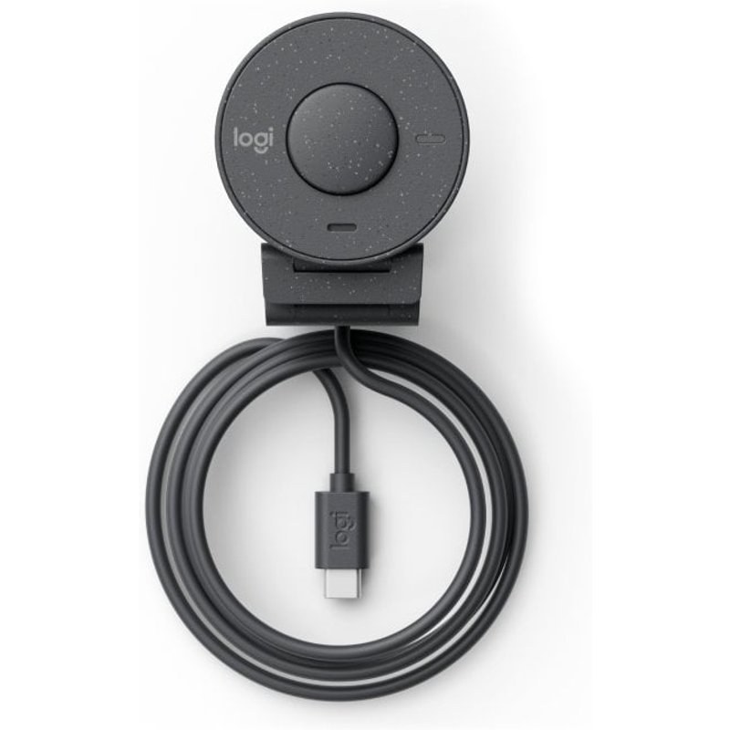 Webcam Logitech Brio 305 Full HD 2 Mpx USB-C avec microphone, obturateur de confidentialité