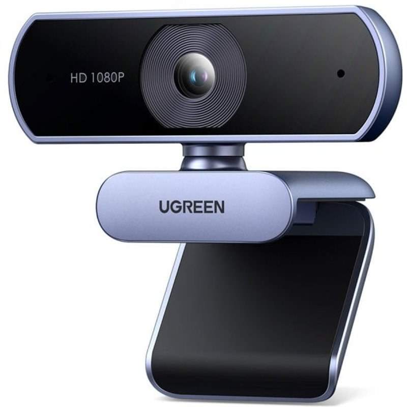Webcam Ugreen CM678 HD Gris 2,2″ Compact USB Argent SDXC/SDHC