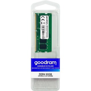 Mémoire RAM Goodram 16 Go DDR4 3200 MHz GR3200S464L22/16G