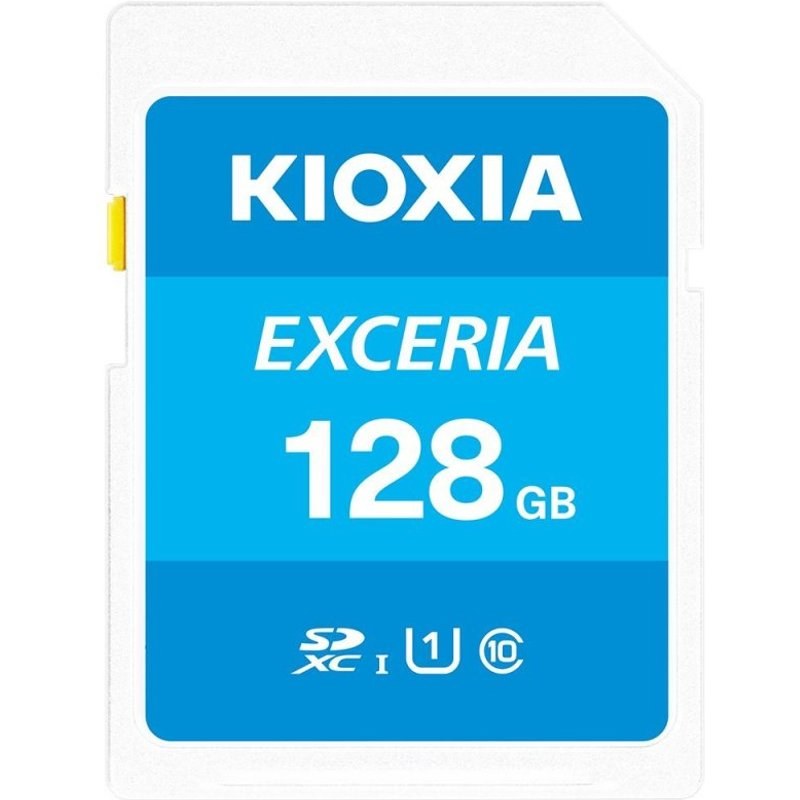 Kioxia Holdings Corporation Carte SD Kioxia Exceria 128 Go Stockage et transfert de données