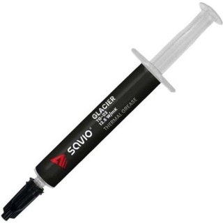 Pâte Thermique Savio Glacier TG-03 13,5W/m·K 2G Conductivité Élevée Noire