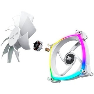 Ventilateur de refroidissement à air Montech 120 mm AX120 PWM ARGB blanc 59 PI3/min 27 dB