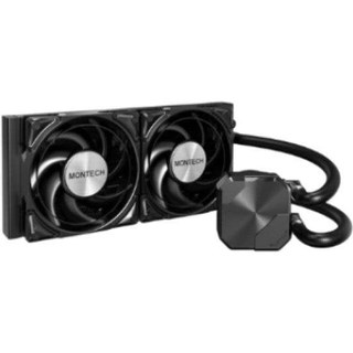 Refrigeración Líquida Montech Hyper Flow Silent 240 2 Ventilateurs ARGB Noir