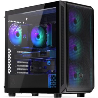 Tour de jeu en verre ARGB ENDORFY ARX 700, 4 ventilateurs, 140 mm, USB-C, GPU 410 mm