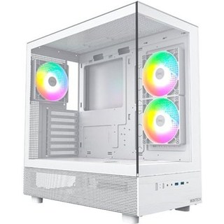 Tour PC Montech XR (W) ATX Blanc 3X120MM ARGB CPU Fenêtre 175 mm VGA 420 mm