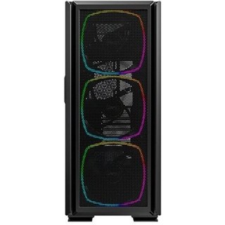 Tour Montech Sky Two GX noire EATX 3X140 mm USB-C Mesh sans fenêtre