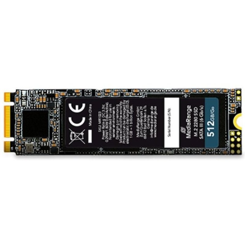 Disque SSD Mediarange MR1023 512 Go 535 Mo/s M.2 SATA 3.1