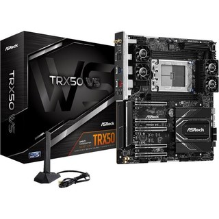 Carte mère Asrock AMD TRX50 STR5 E-ATX TRX50 WS DDR5 Wi-Fi 6E Multi-GPU PCIe 5.0