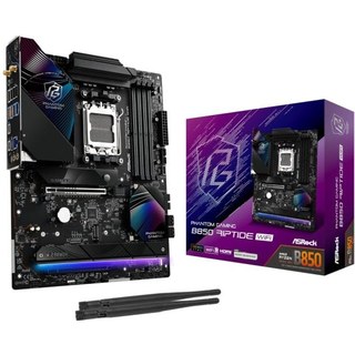 Carte mère gaming ASRock B850 ATX AM5 Riptide Wi-Fi intégrée DDR5 Phantom