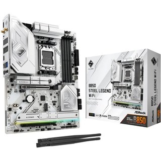 Carte mère Asrock B850 AMD B850 AM5 ATX Steel Legend Wi-Fi DDR5 PCIe 5.0 RAID