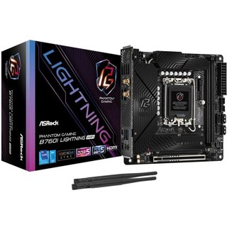 Carte mère ASRock B760I LGA 1700 Mini ITX Phantom Gaming Lightning Wi-Fi DDR5 PCIe