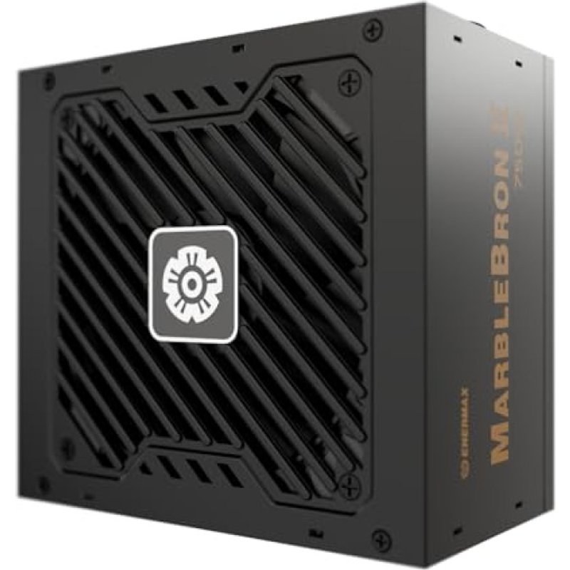Bloc d'alimentation semi-modulaire Enermax 750 W 80 PLUS Bronze MarbleBron II avec ventilateur