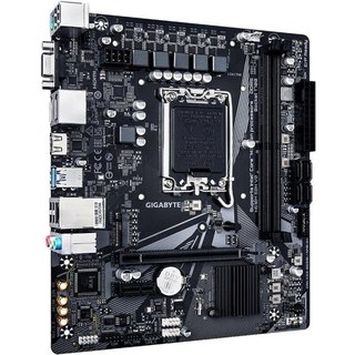 Carte mère Gigabyte H610M S2H V2 Intel H610 LGA1700 DDR5 Micro-ATX PCIe 4.0 GbE M.2