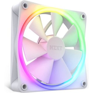 Ventilateur supplémentaire NZXT F120 RGB blanc 120 mm PWM 18 LED RGB Sync NZXT CAM