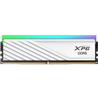 Mémoire RAM ADATA 32 Go DDR5 6000 MHz LANCER BLADE RGB 2X16 Go Blanc