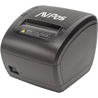 Imprimante thermique USB/Ethernet Wi-Fi AVPos TC90W avec découpeuse automatique et haute vitesse