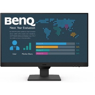 Moniteur BenQ 23,8 pouces 1080P 100 Hz IPS Faible lumière bleue Sans scintillement