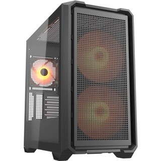 Tour de jeu Cougar MX600 MINI Noir, Mini Tour, micro ATX, 2X160MM ARGB, USB-C