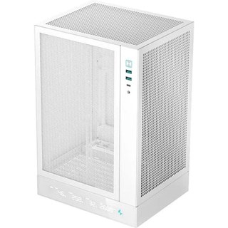Boîtier PC DeepCool CH510 Blanc Mini-ATX Écran LED USB Type-C ABS/SPCC