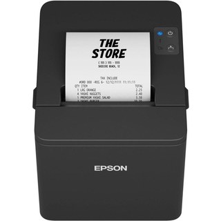 Imprimante thermique Epson TM-T20IV USB RS-232 Ethernet avec coupe-papier automatique