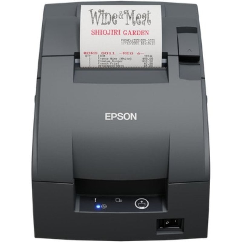 Imprimante matricielle USB Epson TM-U220IIB avec découpeuse automatique de tickets