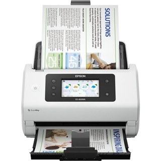 Scanner Epson WorkForce DS-800WN Wi-Fi/Ethernet/USB, recto verso, chargeur automatique