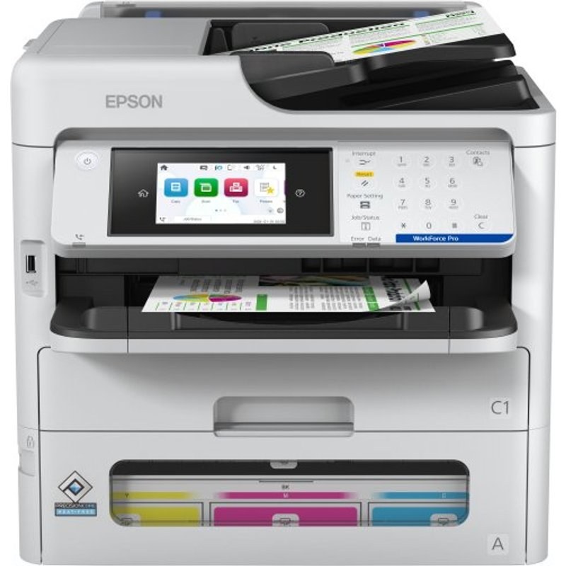 Imprimante multifonction de sécurité recto verso Wi-Fi Epson Inkjet Color WorkForce Pro