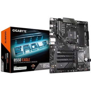 Carte mère Gigabyte B550 ATX AM4 B550 EAGLE DDR4 128 Go PCIe 4.0 USB 3.2 RAID