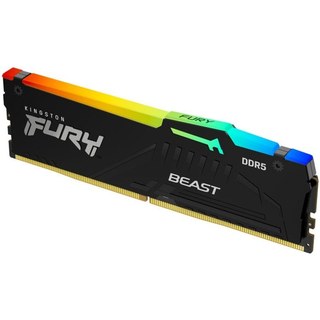 Mémoire RAM Kingston 16 Go DDR5 6400 MT/s FURY Beast RGB