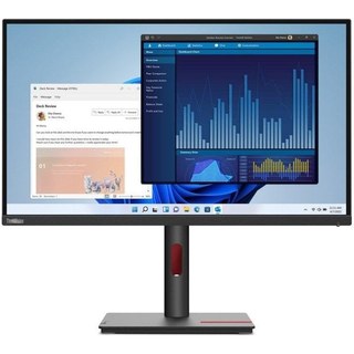Écran PC Lenovo ThinkVision T27P-30 27" Ultra HD 4K 60 Hz IPS USB-C 90W réglable VESA