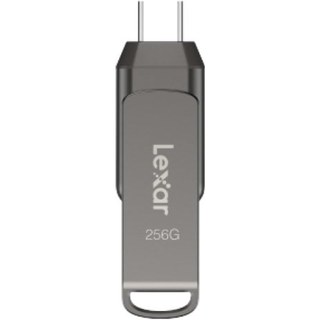 Clé USB Lexar LJDD400128G-BNQNG 128 Go USB Type C 3.2 Gen 1 130 Mo/s Gris