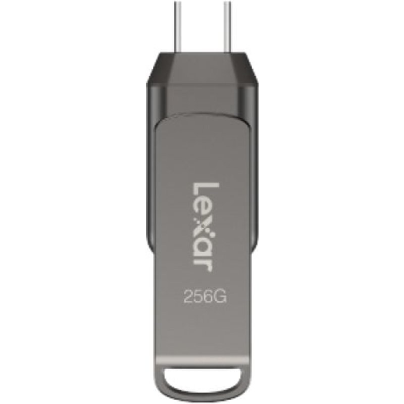 Clé USB Lexar LJDD400128G-BNQNG 128 Go USB Type C 3.2 Gen 1 130 Mo/s Gris