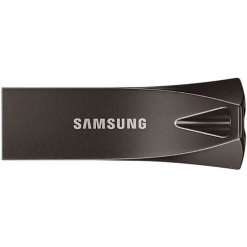 Clé USB 3.2 GEN1 Samsung Bar Plus 512 Go Titan Gray résistante jusqu'à 400 Mo/s