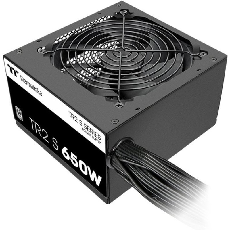 Alimentation Thermaltake 650 W 80 PLUS, modèle PS-TRS-0650NNSAWE-2, protection avancée