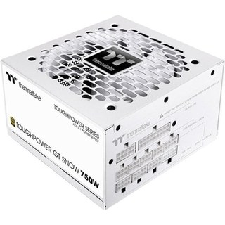 Alimentation modulaire ATX 3.1 Thermaltake 750 W 80+ Gold Toughpower GT, blanche