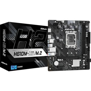 Carte mère Asrock H610 Intel H610 LGA 1700 Micro ATX H610M-H2/M.2 DDR4 M.2 PCIe