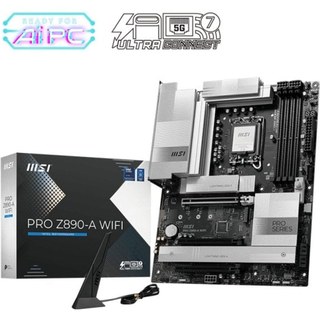 Carte mère MSI Z890 ATX LGA 1851 PRO Z890-A Wi-Fi DDR5 Wi-Fi 7 RAID 5GBE